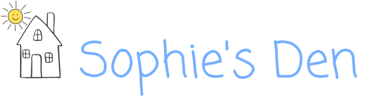Sophies Den logo blue_750x200
